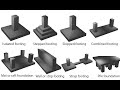 Types Of Foundation And Footing | 3D Animation