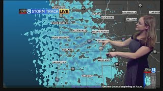 Snow could make for messy Tuesday morning commute