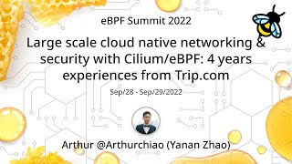 Celebrity Large scale cloud native networking & security with Cilium/eBPF: 4 years experiences from Trip.com Profile