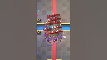 Crazy Monk Interactions #clashroyale