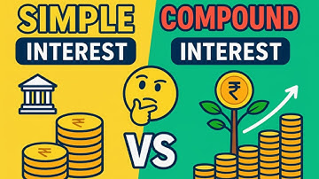 💰 Simple vs Compound Interest Explained in a Minute | Easy Finance Concept for Everyone