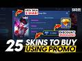 25 MUST BUY Skins Using PROMO DIAMONDS 2026 25 MUST BUY Skins Using PROMO DIAMONDS 2026