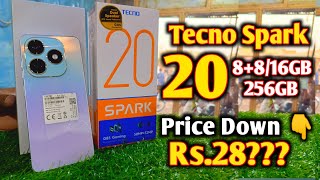 Tecno Spark 20 Unboxing & Review / 8GB-256GB tecno spark 20 price,