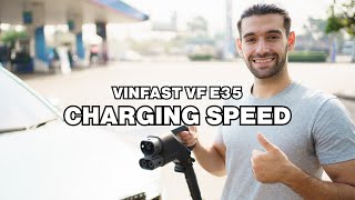 How long does it take to charge VinFast VF e35? Charging speed