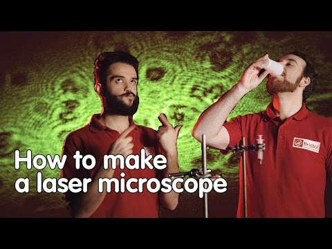 How to make a laser microscope | Do Try This At Home | We The Curious