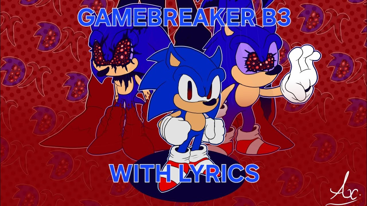 FNF Gamebreaker B3 but WITH LYRICS (gamebreaker moment) (real)