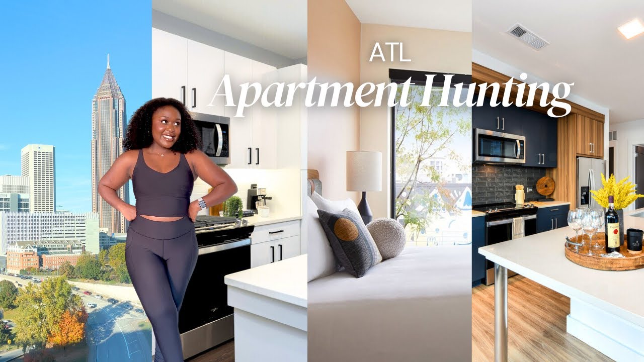 VLOG | Apartment Hunting in Atlanta, GA | Luxury Apartment Tours