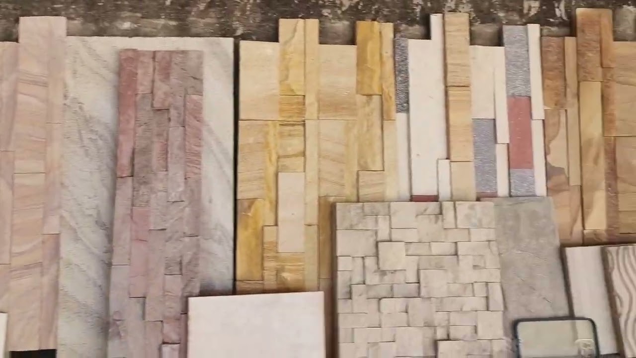 Natural stone wall cladding elevation | Available on IndiaMART