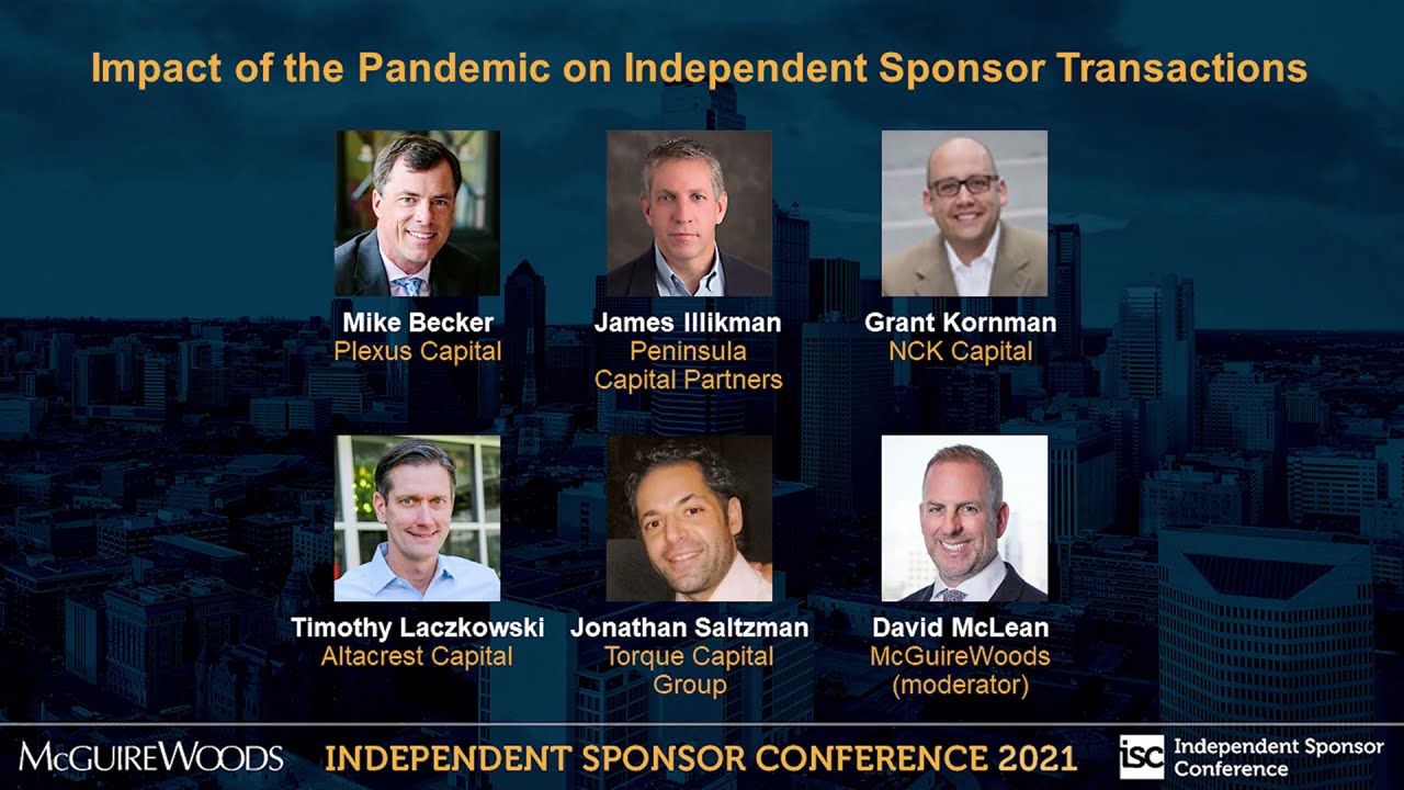 Impact of the Pandemic on Independent Sponsor Transactions