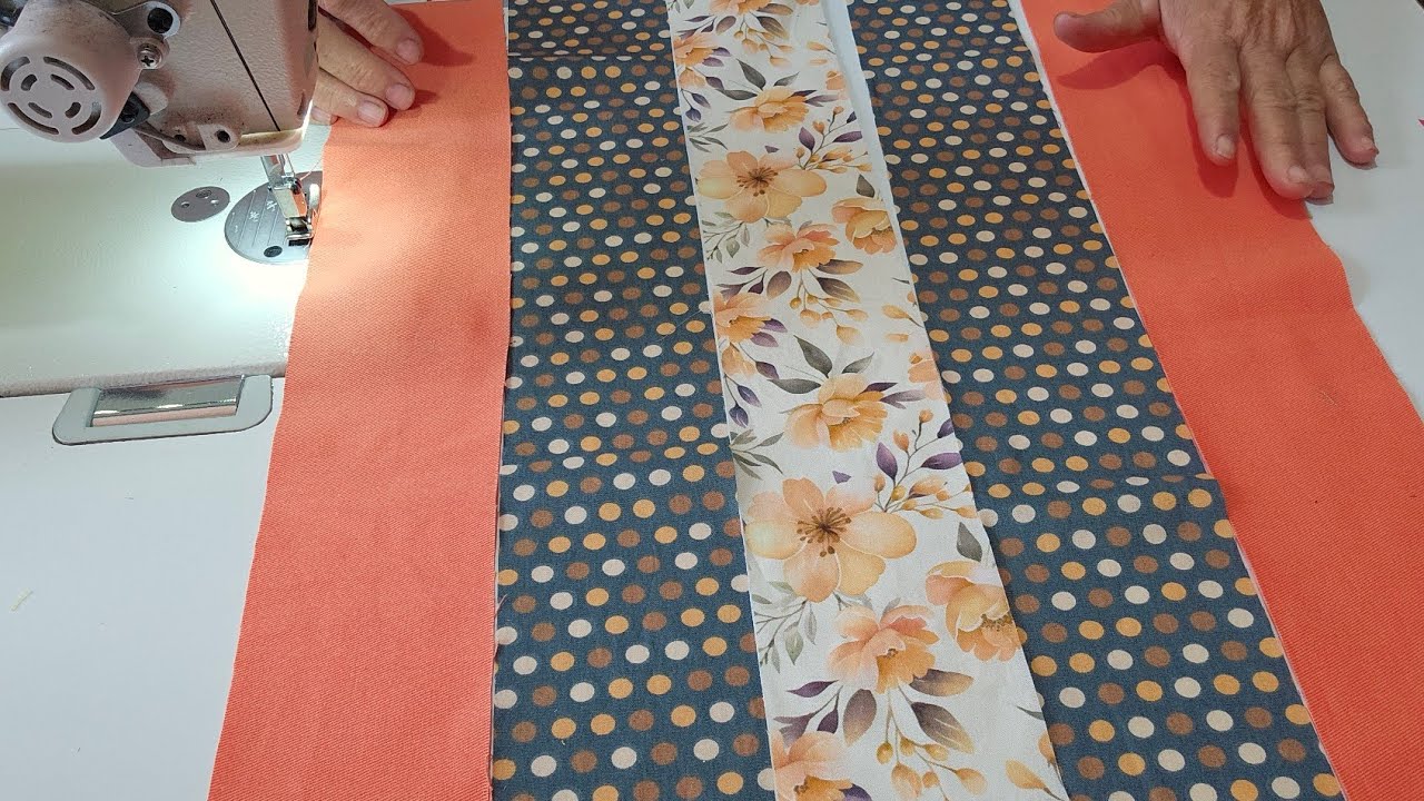 COSTURA CRIATIVA : TAPETE DE RETALHOS USANDO FAIXAS!