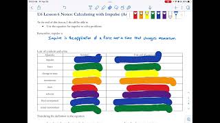 Mrs. Gastler - Calculating with Impulse Part 1