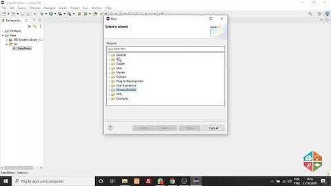 Java Eclipse - Interface - Instalando o windowbuilder