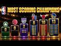 NBA Teams With The Most Scoring Champions