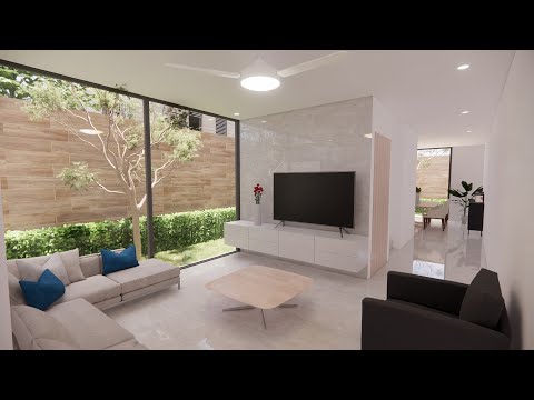 Casa de 6x14m MINIMALISTA con ÓPTIMA DISTRIBUCIÓN | 3 Habitaciones y TERRAZA