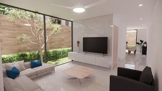 Casa de 6x14m MINIMALISTA con ÓPTIMA DISTRIBUCIÓN | 3 Habitaciones y TERRAZA