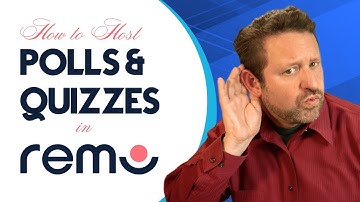 How to Host Polls and Quizzes in the Remo Virtual Event Platform