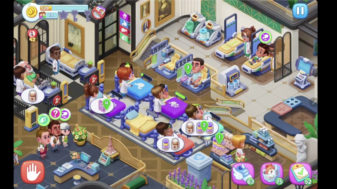 Happy Hospital Level 35 💉🩺🚑 ➖ Paris ➖ FULL STORY ➖ CaroGamesNL