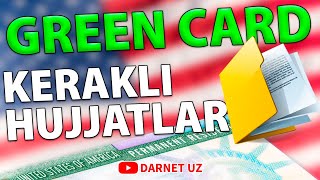 Grin karta uchun kerakli hujjatlar | Green card 2022 | грин карта 2022 | DV 2022