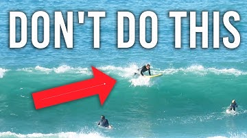 The Biggest Mistakes Beginner and Intermediate Surfers make in the lineup.