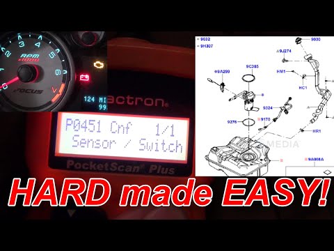 P0451 Ford Focus Check Engine Light Code Complete Fix Tips and Tricks and How to Replace It