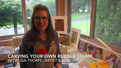 Carving Your Own Rubber Stamp