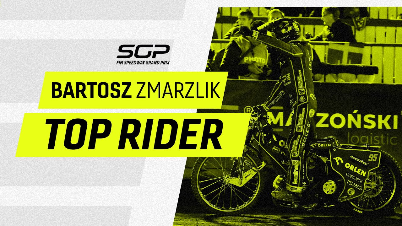 Bartosz Zmarzlik Rider of the Week | FIM Speedway Grand Prix