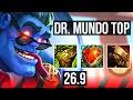 DR. MUNDO vs DARIUS (TOP) | EUNE Challenger | 26.9