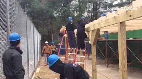 Video: A look at Shawsheen Tech students renovating the Billerica Dog Pound. Real-life experience in