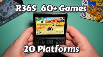 The ULTIMATE R36S Gameplay Compilation | 60+ Games / 20 Platforms | The BEST budget retro handheld?