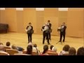 Черепнин Н. Пьесы для квартета валторн. Tcherepnin, Nikolay -  4 pieces from suite for horn quartet.