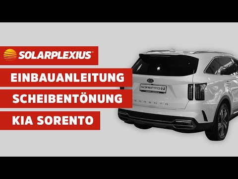 Solarplexius Auto Sonnenschutz (ohne Folie) für den Kia Sorento