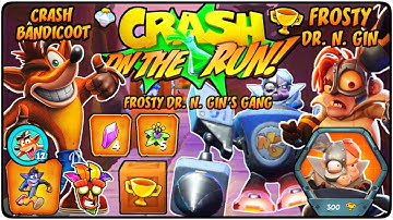 Crash Bandicoot: On The Run - Crash vs The Frosty Dr.N.Gin - Android Gameplay Part 24