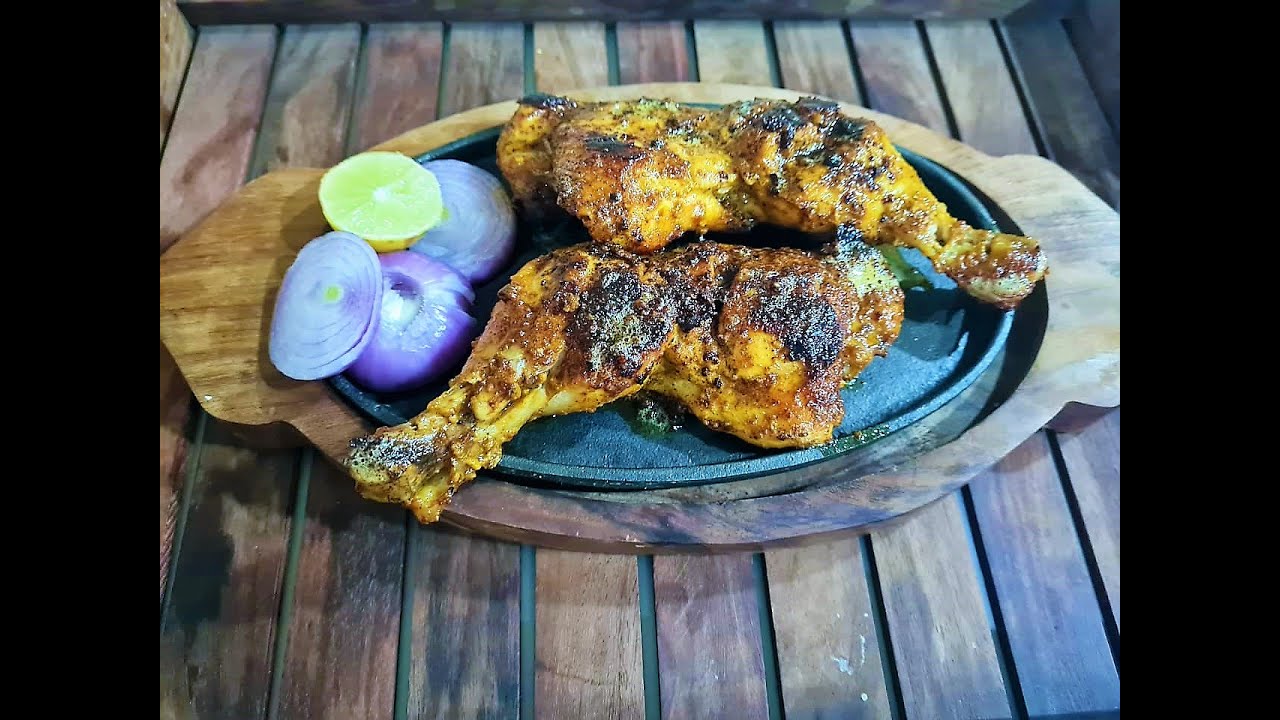 Tandoori Chicken Recipe | Restaurant Style Homemade Chicken Tandoori | Scroll Recipe | scroll recipe