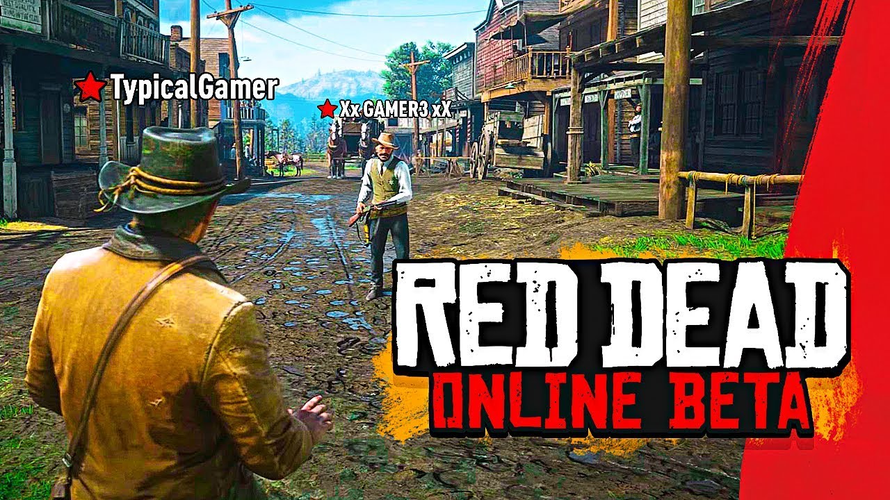 Red Dead Redemption 2 Online BETA Gameplay LIVE!! (Red - YouTube