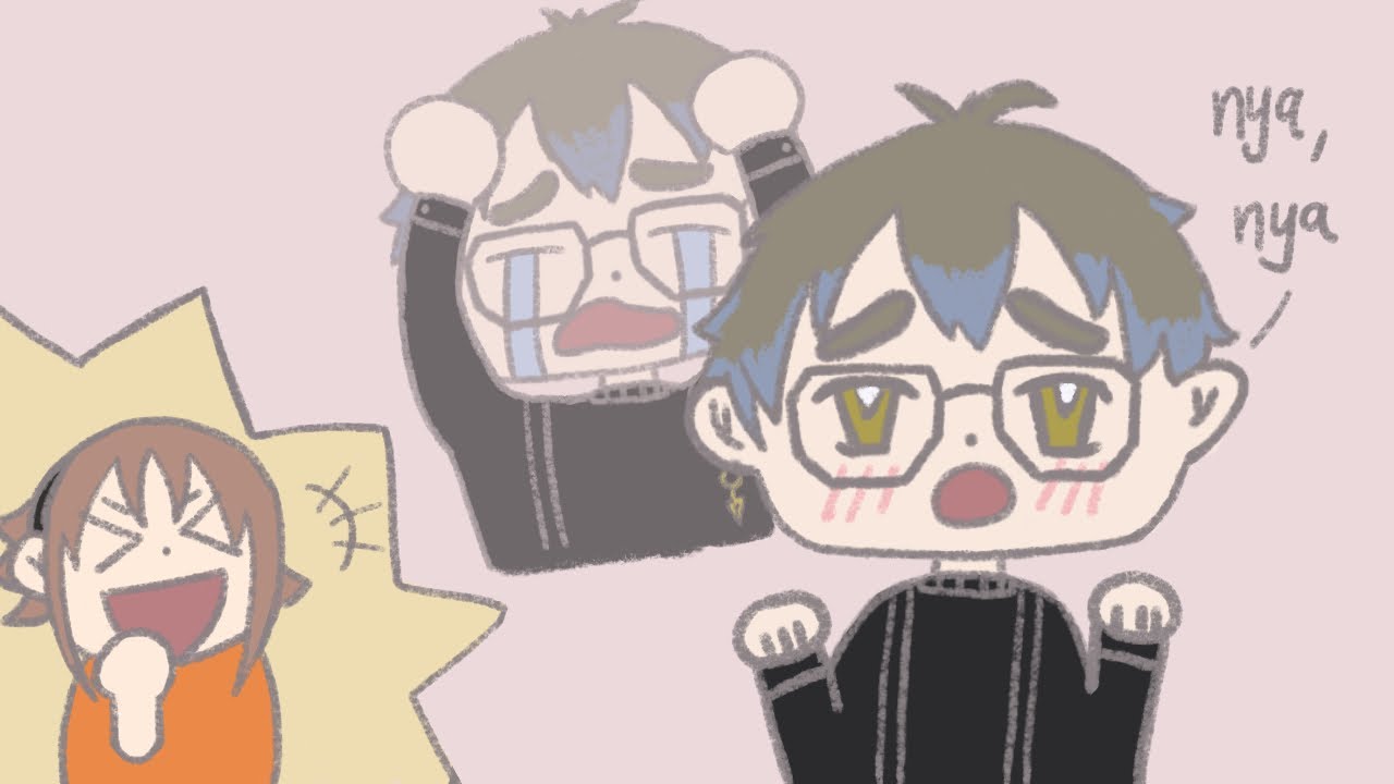 Ike fighting for his life in a maid cafe