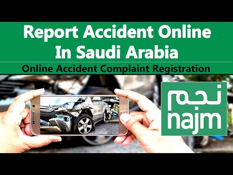 How To Report Accident Using Najm App In Saudi Arabia