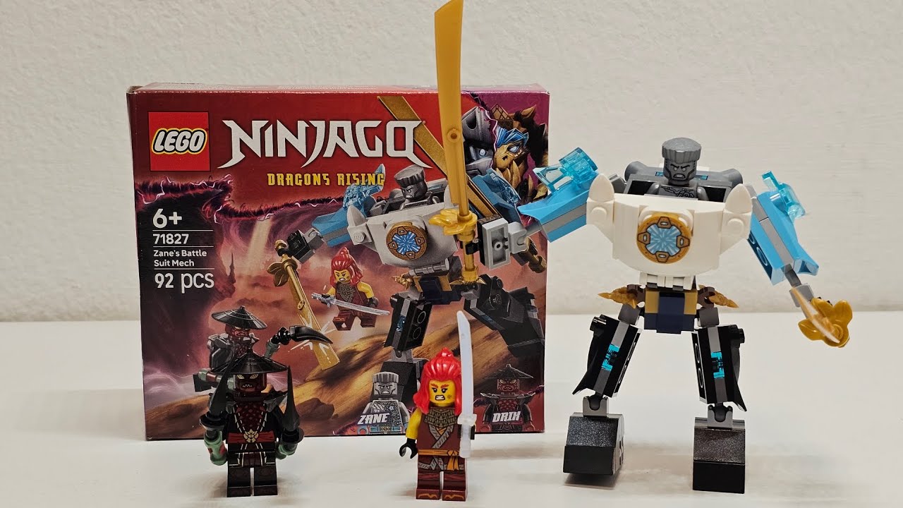Review!LEGO Ninjago 71827 Zane's Battle Suit Mech - YouTube