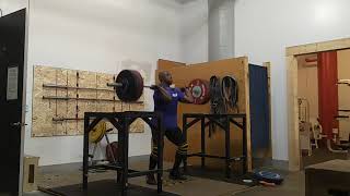 190921 - Jerk w/ 2-sec pause in dip and catch - 2@233 lbs.