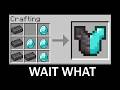 Minecraft wait what meme part 60 (Crafting Custom Armor)
