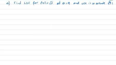 Linearization example 2