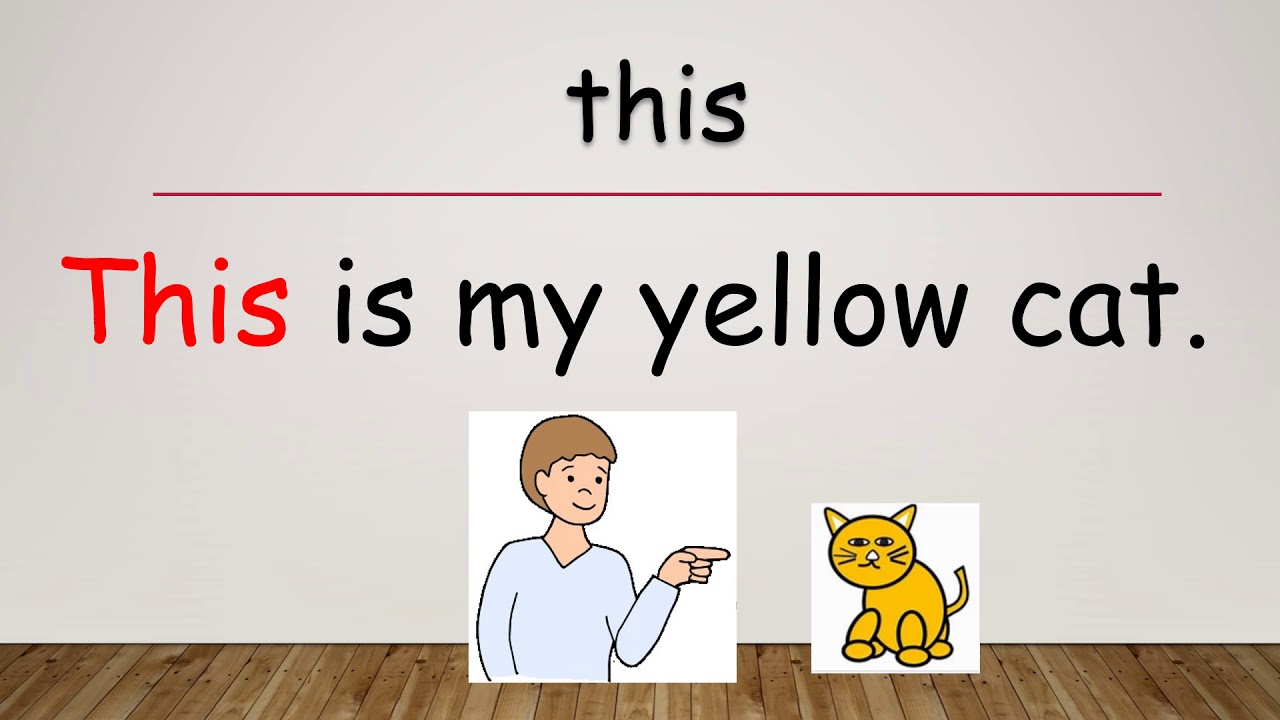 Kindergarten Sight Words 3rd Quarter - YouTube