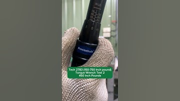 Tech 2783 (150-750 IN.LB.) Torque Wrench Test 2 | 450 Inch Pounds