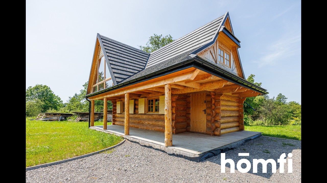 Całoroczny dom z bala w góralskim stylu - Radawa - Dom - Sprzedaż - Jarosławski, Wiązownica / Radawa