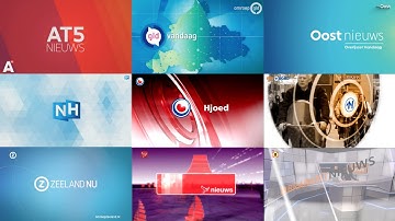 Dutch Regional News Intros Compilation (CC) (HD)