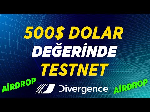 BU AİRDROP KAÇMAZ / 500$ Dolar değerinde Divergence Testnetine Nasıl Katılınır?