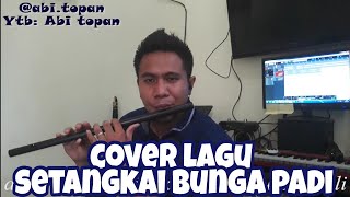 COVER LAGU SETANGKAI BUNGA PADI SULING PARALON