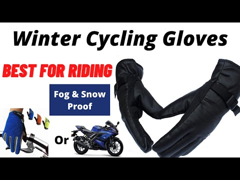 best gloves for riding bike in winter