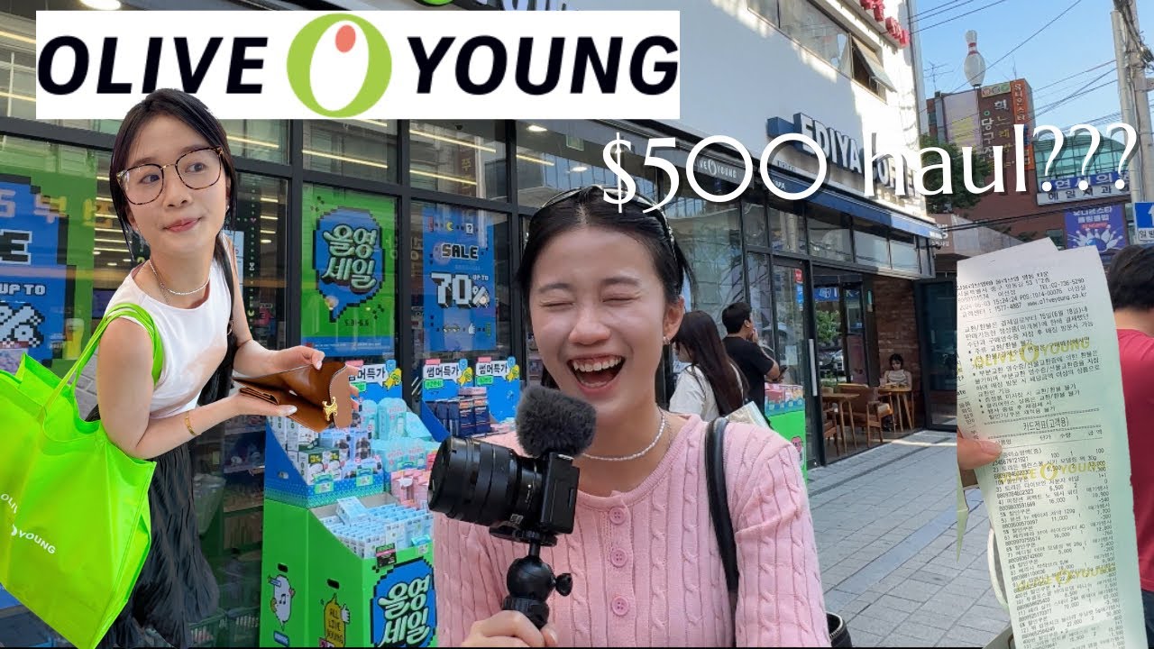 Шопинг в Olive Young, Корея 🇰🇷 Большая распродажа в Olive Young! Летняя косметика и средства по у...