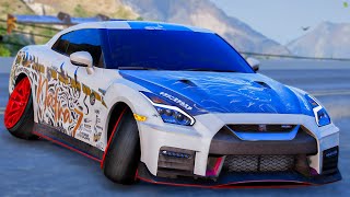 Modified Camber Nissan GTR R35  Grand Theft Auto V | Farhan