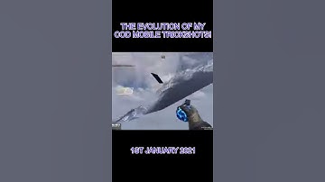 THE EVOLUTION OF COD MOBILE TRICKSHOTS #shorts
